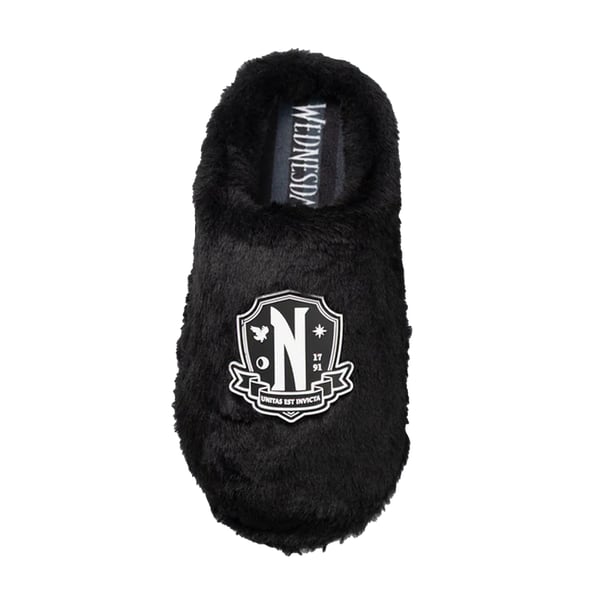 Wednesday Girls Logo Mule Slippers