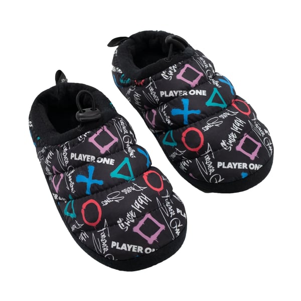 Playstation Boys Since 1994 Symbols Slippers