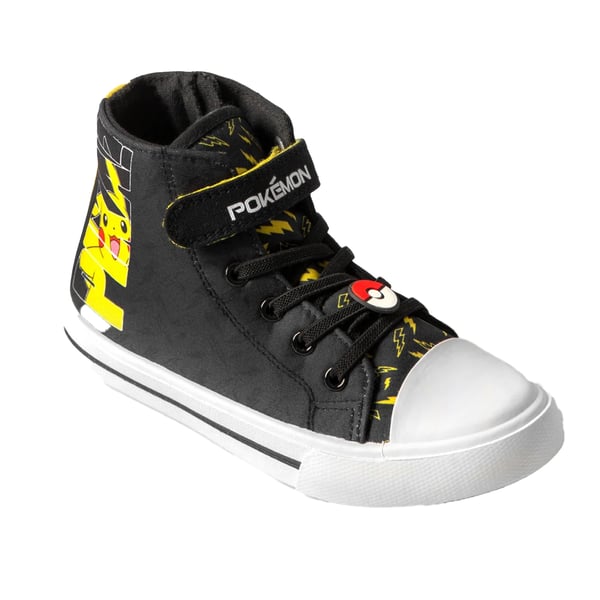 Pokemon Boys Pikachu Lace Up Trainers