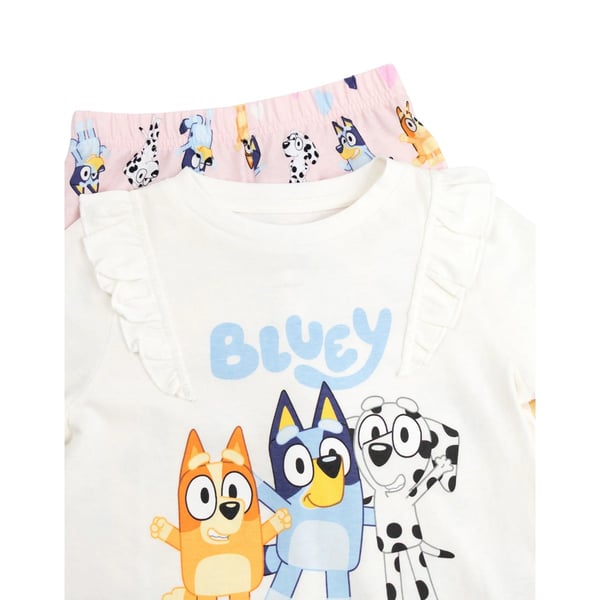Bluey tyttöjen pitkähihainen pyjamisetti