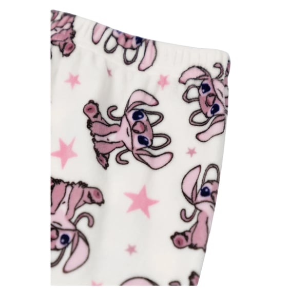 Lilo & Stitch Tyttöjen Angel Pitkähihainen Pitkä Pyjamasetti
