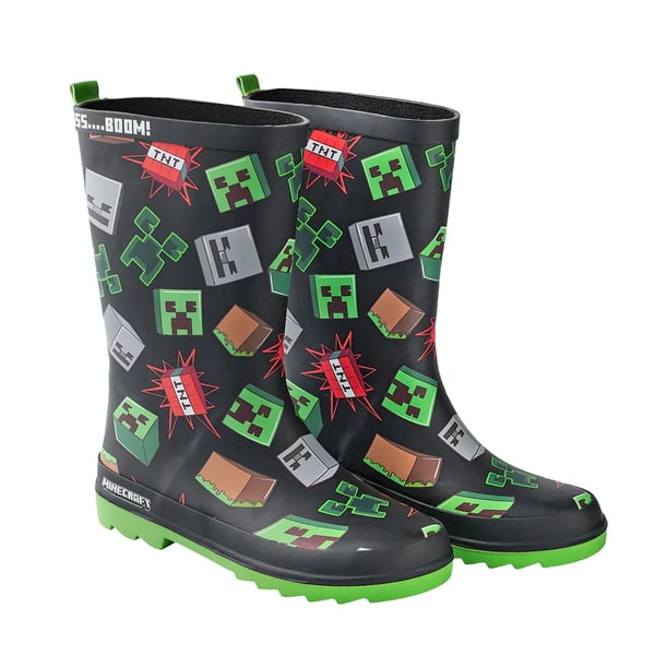 Minecraft Boys Icons Wellington Boots