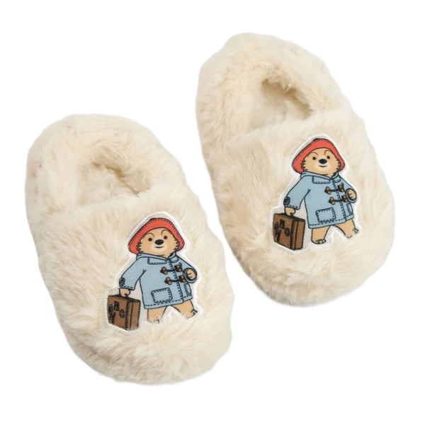 Paddington Bear Childrens/Kids Fluffy Slippers