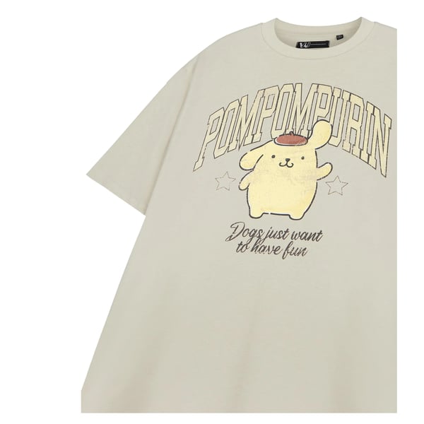 Hello Kitty & Friends Dam/Dam Pompompurin Kortärmad T-shirt