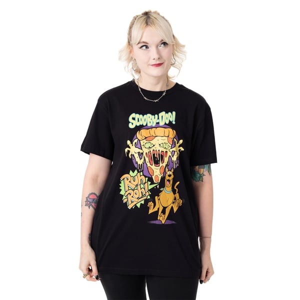 Scooby Doo Unisex Adult Ruh Roh Short-Sleeved T-Shirt