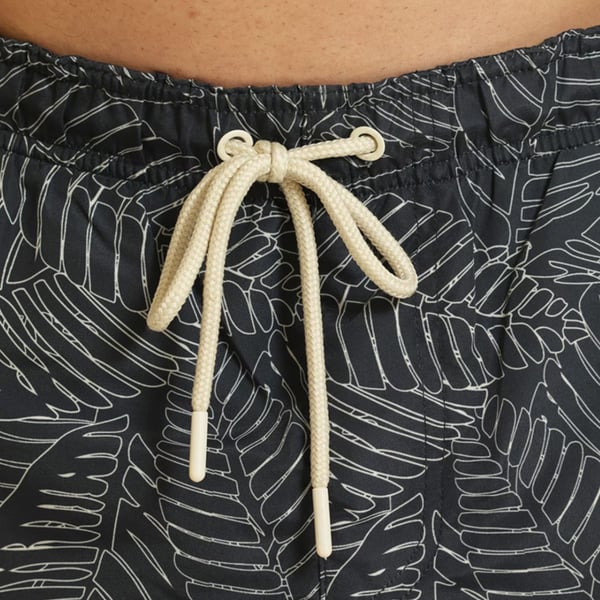 RIPT Essentials Badshorts med lövtryck för män