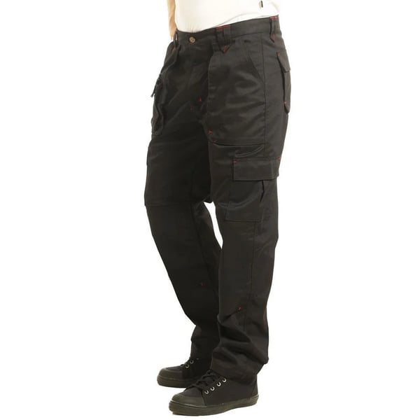 Lee Cooper Mens Multi Pocket Work Trousers