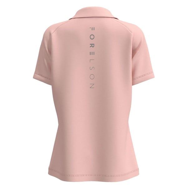 Forelson Womens/Ladies Blockley Zip Neck Polo Shirt