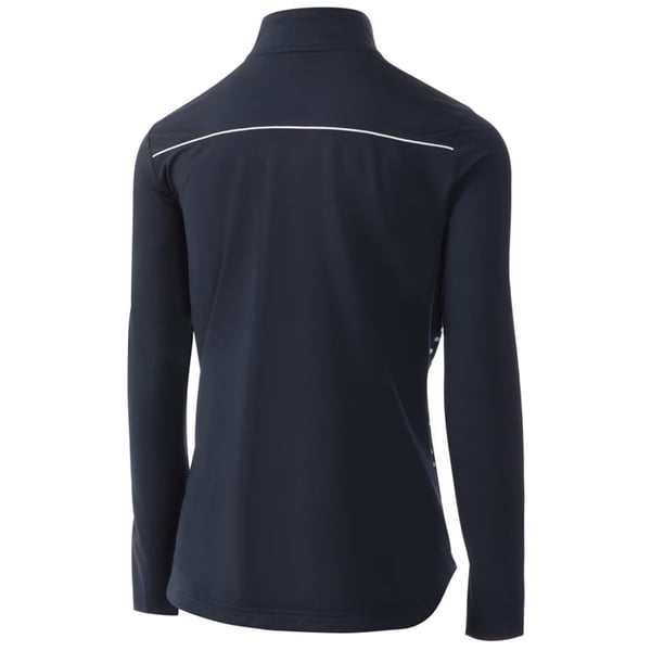 Island Green Womens/Ladies Zip Drop Hem Top Layer