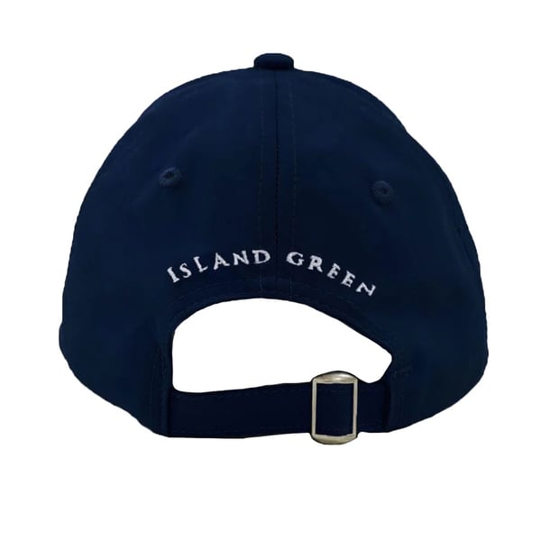 Island Green Mens Logo Curved Peak Golf Hat
