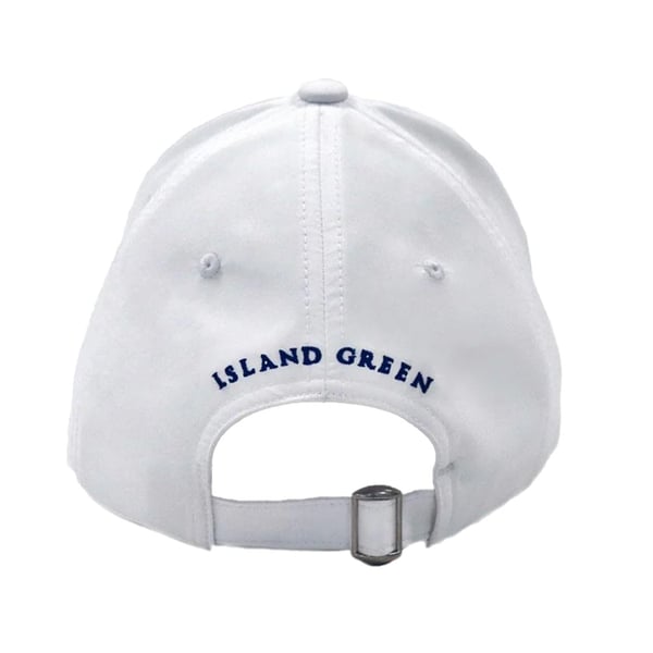 Island Green Mens Logo Curved Peak Golf Hat