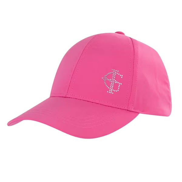 Island Green Dam/Dam Diamante Logotyp Baseballkeps