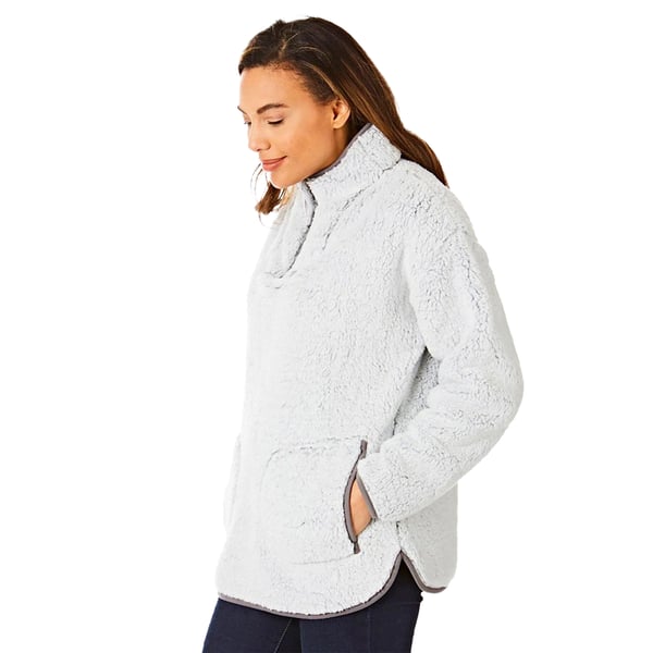 Light And Shade Womens/Ladies Borg Top