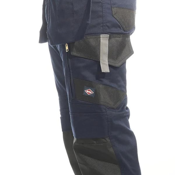 Lee Cooper Mens Stretch Knee Pad Cargo Trousers
