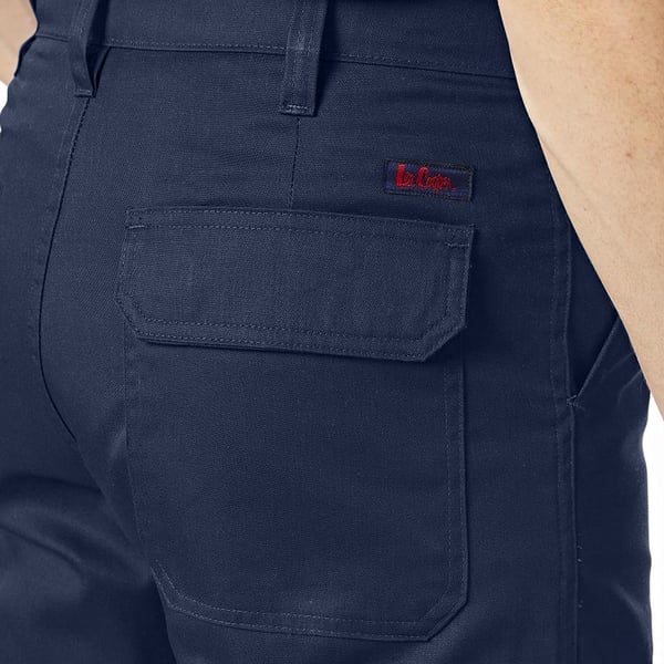 Lee Cooper Ensfarvede cargobukser til mænd