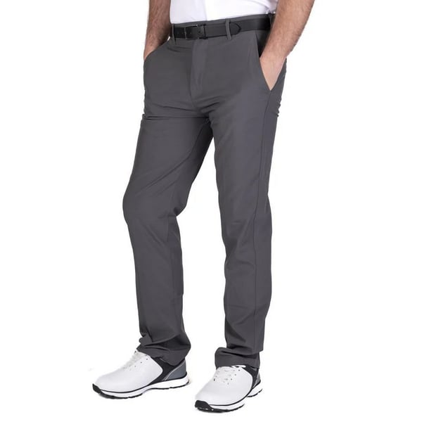Island Green Mens Tour Stretch Tapered Leg Golf Trousers