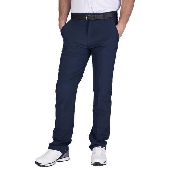 Island Green Mens Tour Stretch Tapered Leg Golf Trousers