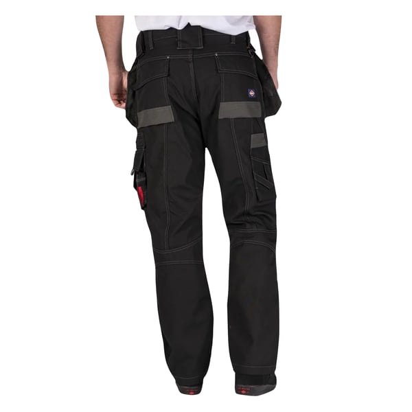 Lee Cooper Mens Reflective Trim Cargo Trousers