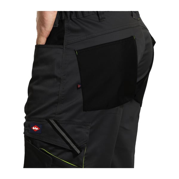 Lee Cooper Mens Stretch Reflective Multi Pocket Cargo Shorts