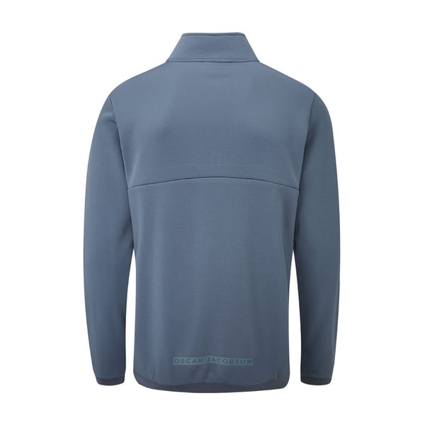Oscar Jacobson Mens Longton Zip Neck Fleece Top