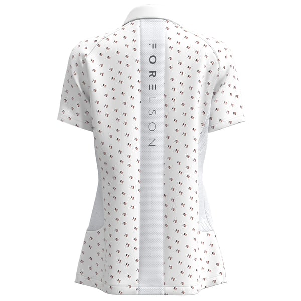 Forelson Womens/Ladies Varah Patterned Buttoned Polo Shirt