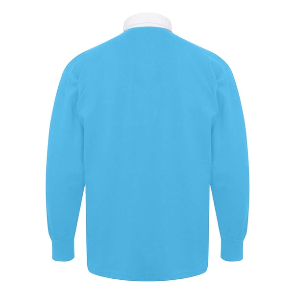 Front Row Long Sleeve Classic Rugby Polo Shirt