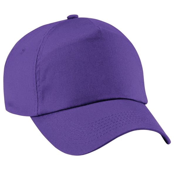 Beechfield Enfärgad Unisex Junior Original 5-panels Basebollkeps