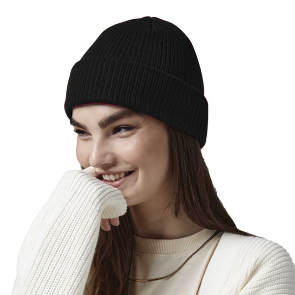Beechfield Heritage Ladies/Womens Premium Plain Winter Beanie