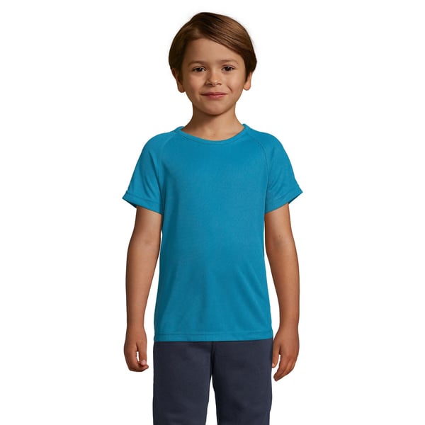 SOLS Childrens/Kids Sporty Unisex Short Sleeve T-Shirt