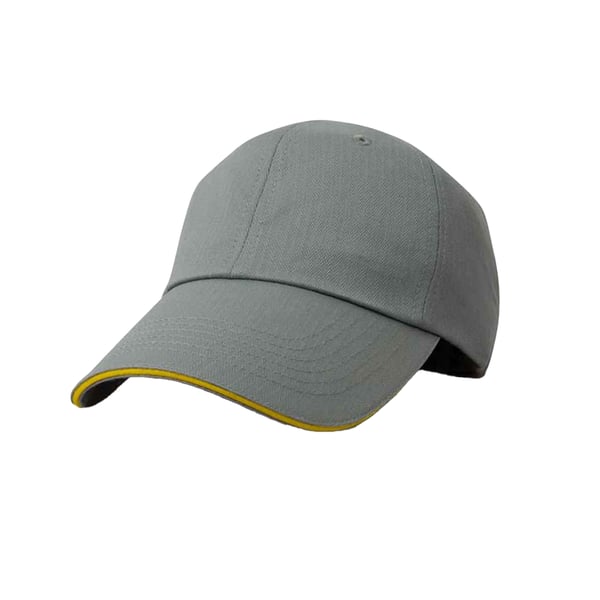 Result Unisex Herringbone Contrast Colour Sandwich Peak Baseball Cap