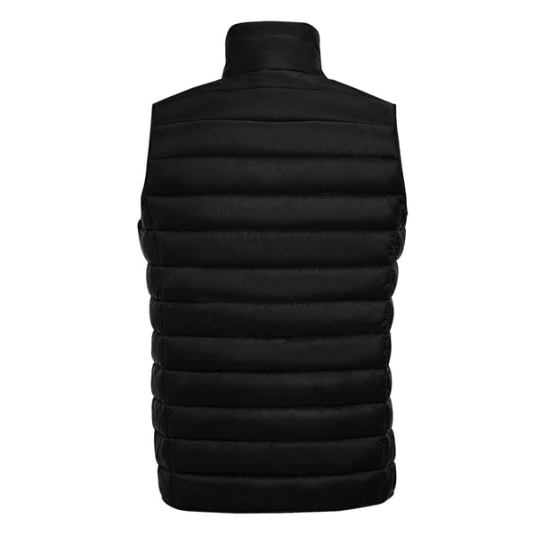 SOLS Wave polstret vandafvisende bodywarmer/filet til mænd med polstring