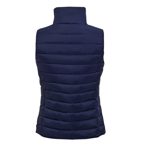 SOLS Dame/Dame Wave polstret vandafvisende bodywarmer/filet med polstring