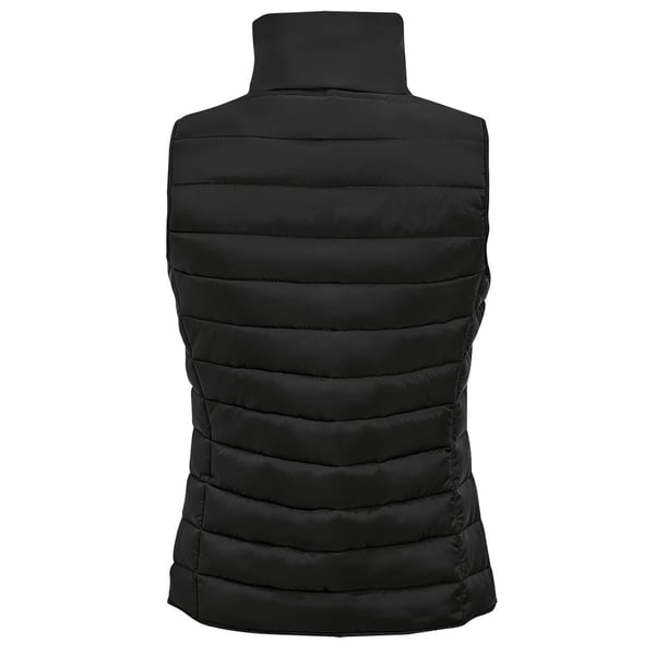 SOLS Dame/Dame Wave polstret vandafvisende bodywarmer/filet med polstring