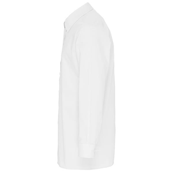 Premier Mens Long Sleeve Fitted Poplin Work Shirt
