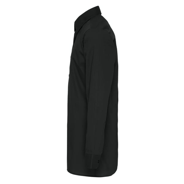 Premier Mens Long Sleeve Fitted Poplin Work Shirt
