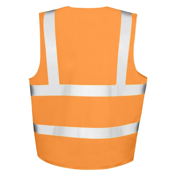 Result Core Mens Zip Through Hi Vis Safety Tabard/Vest