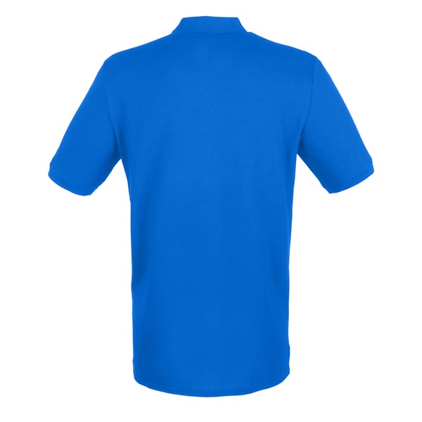 Henbury Mens Modern Fit Cotton Pique Polo Shirt