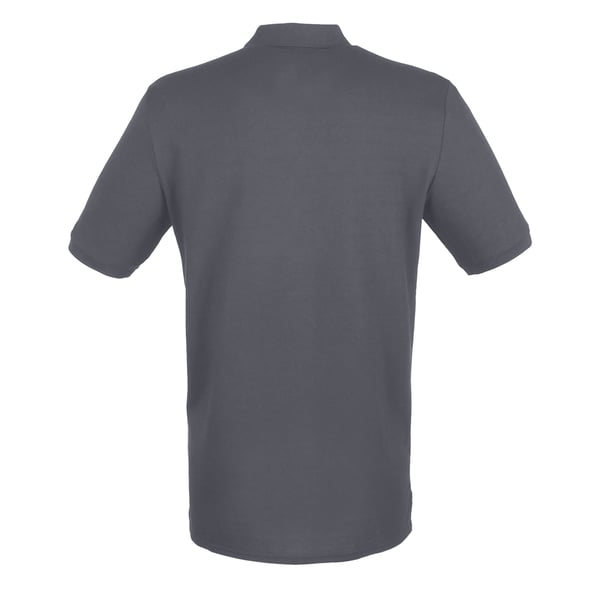 Henbury Mens Modern Fit Cotton Pique Polo Shirt