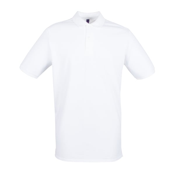 Henbury Herre poloshirt i moderne pasform i bomuldspique