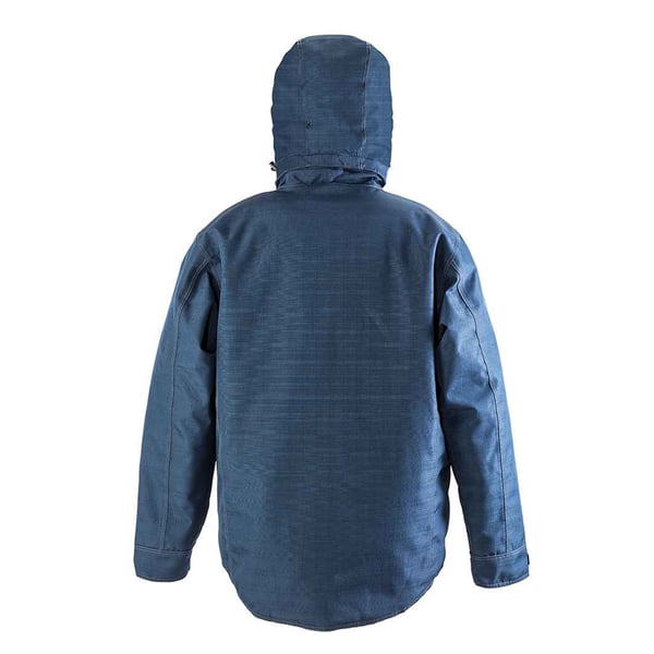 Result Vattentät Denim Texturerad Robust Jacka för Herr