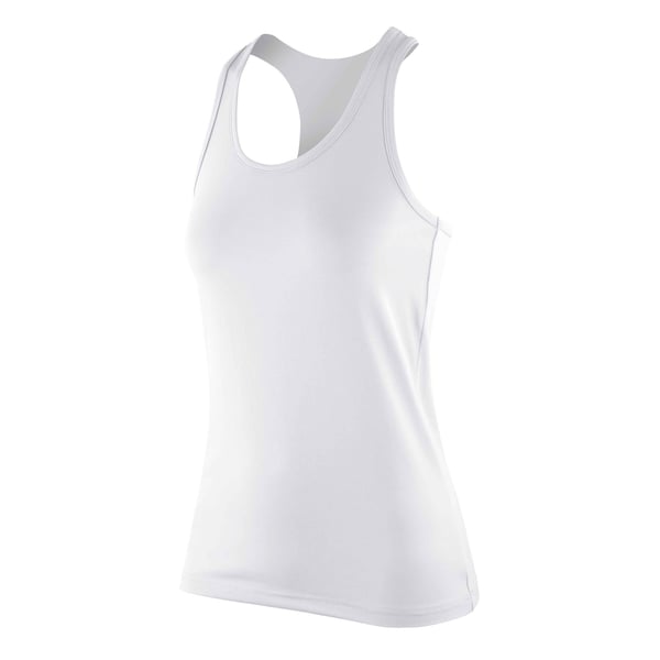 Spiro Dame/Damer Impact Softex Fitness Vest uden ærmer Top Spiro Dame/Damer Impact Softex Fitness Vest uden ærmer Top