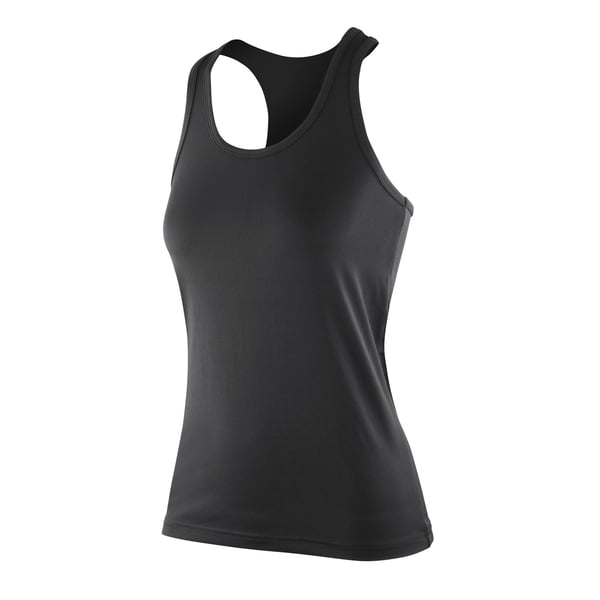 Spiro Womens/Ladies Impact Softex Sleeveless Fitness Vest Top