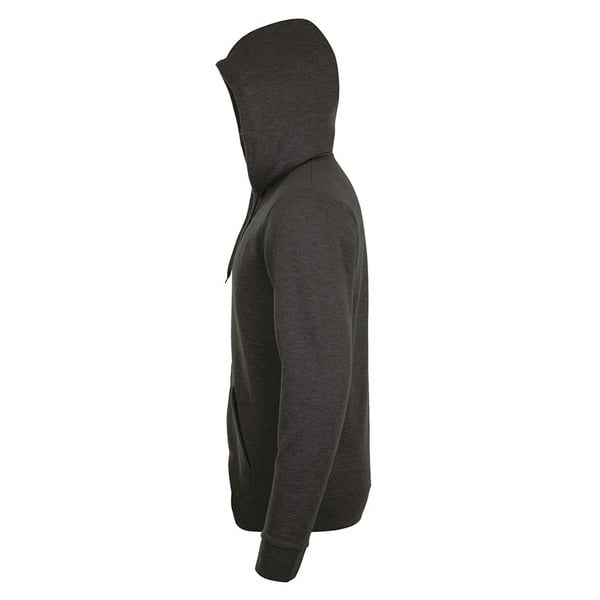 SOLS Mens Stone Zip Up Plain Hoodie