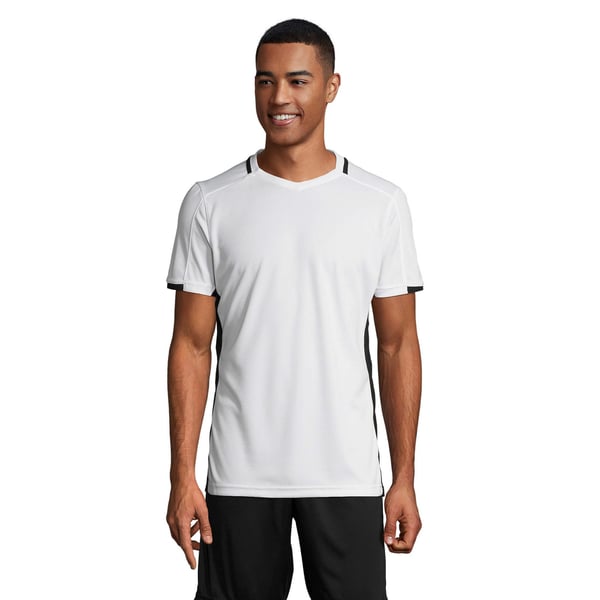 SOLS Mens Classico Contrast Short Sleeve Football T-Shirt
