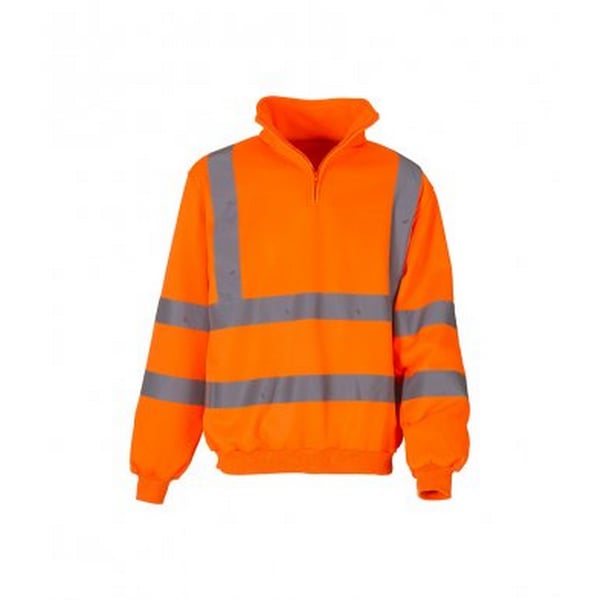 Yoko Unisex sweatshirt med lynlås i hi-viis-højde