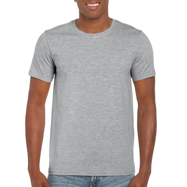Gildan Mens Soft Style Ringspun T Shirt