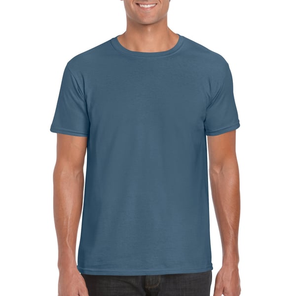 Gildan miesten Soft Style Ringspun T-paita