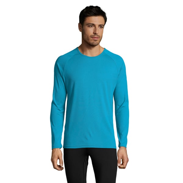 SOLS Mens Sporty Long Sleeve Performance T-Shirt