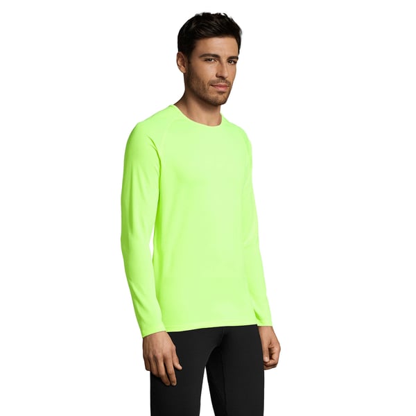 SOLS Mens Sporty Long Sleeve Performance T-Shirt
