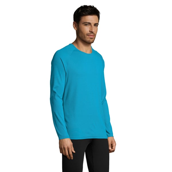 SOLS Mens Sporty Long Sleeve Performance T-Shirt